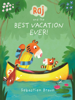 Hardcover Raj and the Best Vacation Ever! Book