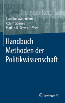 Hardcover Handbuch Methoden Der Politikwissenschaft [German] Book