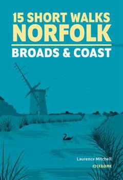 Paperback 15 Short Walks in Norfolk - Broads and Coast Book