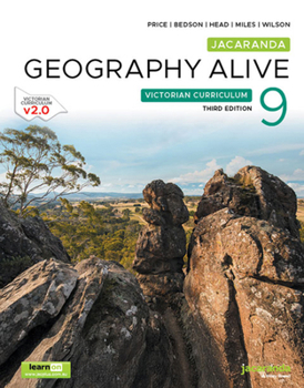 Paperback Jacaranda Geography Alive 9 Victorian Curriculum, 3e learnON and Print Book