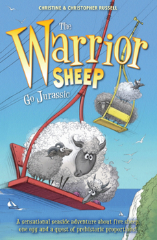 Paperback The Warrior Sheep Go Jurassic Book