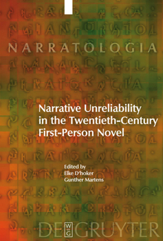 Hardcover Narrative Unreliability in the Twentieth-Century First-Person Novel Book