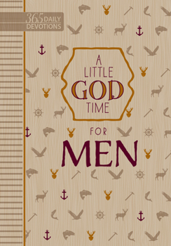 Imitation Leather A Little God Time for Men: 365 Daily Devotions Book