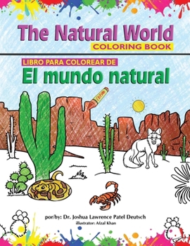 Libro para colorear de El mundo natural The natural world coloring book (Spanish Edition)