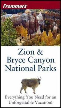 Paperback Frommer's Zion & Bryce Canyon National Parks Book