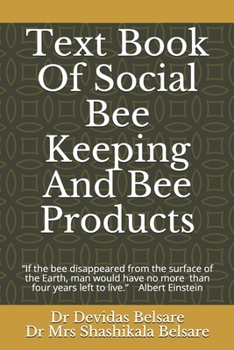 Paperback Text Book Of Social Bee Keeping And Bee Products Book