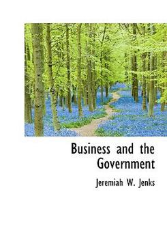 Hardcover Business and the Government Book