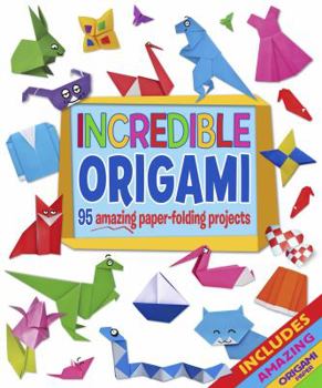 Paperback Incredible Origami: 95 Amazing Paper-Folding Projects, Includes Origami Paper Book