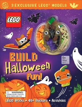 Paperback Lego Books: Build Halloween Fun Book