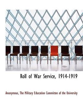 Paperback Roll of War Service, 1914-1919 Book