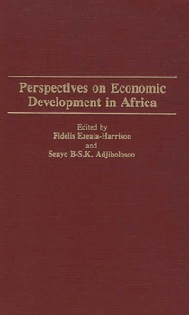 Hardcover Perspectives on Economic Development in Africa Book