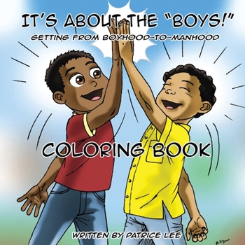 Paperback "It's About The BOYS!" Coloring Book