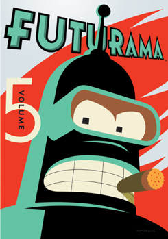 DVD Futurama: Volume 5 Book