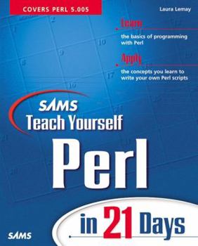 Paperback Sams Teach Yourself Perl in 21 Days Book