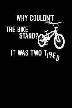Why couldn't the bike stand? It was two tired: 6x9 Bicycle | grid | squared paper | notebook | notes