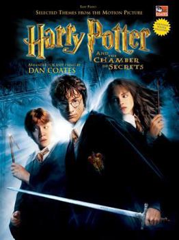 Paperback Harry Potter and the Chamber of Secrets: Selected Themes from the Motion Picture - Easy Piano [With Souvenir Poster] Book