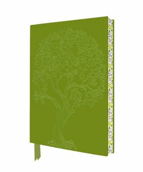 Leather Bound Tree of Life Artisan Art Notebook (Flame Tree Journals) Book