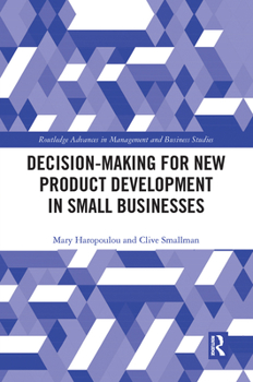 Paperback Decision-making for New Product Development in Small Businesses Book