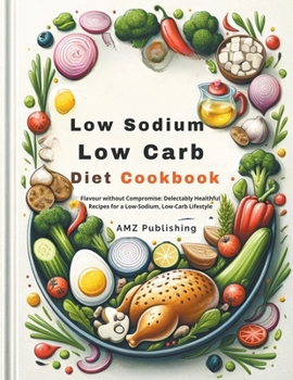 Paperback Low Sodium, Low Carb Diet Cookbook: Flavour without Compromise: Delectably Healthful Recipes for a Low-Sodium, Low-Carb Lifestyle Book