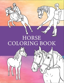 Paperback Horse Coloring Book