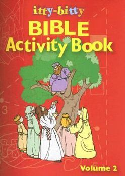 Paperback Itty-Bitty Bible Activity Book: Volume 2 Book