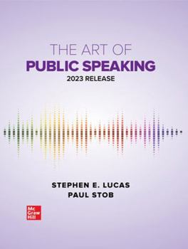 Hardcover Mhe High School the Art of Public Speaking: 2023 Release Book