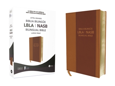 Imitation Leather Nasb/Lbla, Bilingual Bible, Leathersoft, Brown / Nasb/Lbla, Biblia Bilingüe, Leathersoft, Café [Spanish] Book