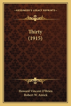 Paperback Thirty (1915) Book