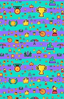 Lined Notebook A5 Size 110 Pages: Funny Ruled Journal. Cute Sport Player Coach Winner Award Trophy Ornament 052 Unique Student Teacher Blank ... Planner Great For Home School Office Writing