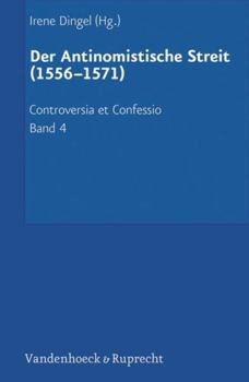 Hardcover Der Antinomistische Streit (1556-1571) [German] Book