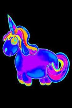 Paperback Chubby Unicorn: Blood Sugar Tracker Book