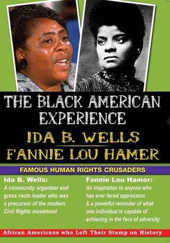 DVD The Black American Experience: Ida B. Wells / Fannie Lou Hammer Book