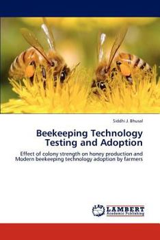 Paperback Beekeeping Technology Testing and Adoption Book