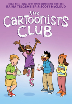 Hardcover The Cartoonists Club: A Graphic Novel Book