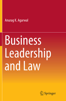 Paperback Business Leadership and Law Book