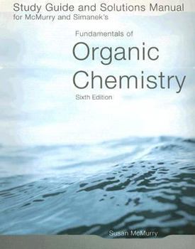 Paperback Fundamentals of Organic Chemistry Study Guide and Solutions Manual Book