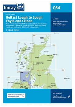 Imray Chart C64: North Channel - Belfast Lough to Lough Foyle and Crinan