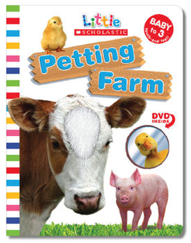 Board book Petting Farm: Board Book and DVD Set [With DVD] Book
