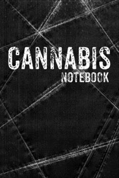 Paperback Cannabis Notebook: 6x9 Notebook checkered Book