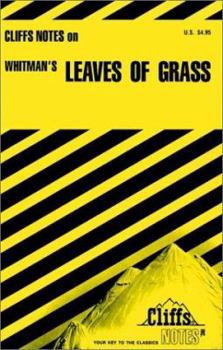 Paperback Whitman's Leaves of Grass (Cliffs Notes) Book