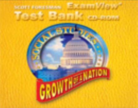 CD-ROM Scott Foresman Social Studies 2005 Examview Test Bank CD-ROM Grade 5 Book