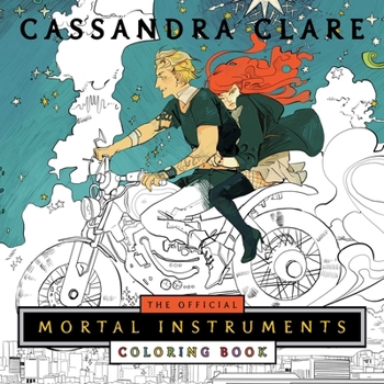 Paperback The Official Mortal Instruments Coloring Book