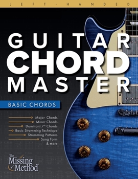 Paperback Left-Handed Guitar Chord Master 1: Master Basic Chords Book