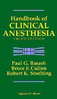 Paperback Handbook of Clinical Anesthesia Book