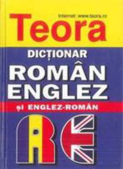 Hardcover Teora English-Romanian and Romanian-English Dictionary Book