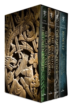 Hardcover Tolkien Myths and Legends Box Set: Sir Gawain and the Green Knight, the Legend of Sigurd and Gudrún, the Fall of Arthur, Beowulf Book