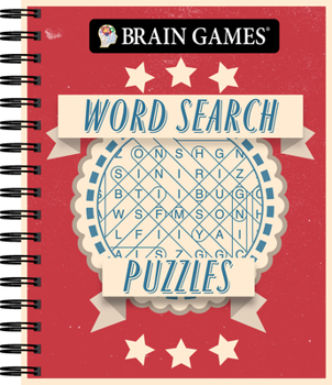Spiral-bound Brain Games - Word Search Puzzles (Exercise Your Mind) Book