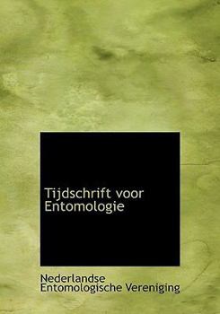 Hardcover Tijdschrift Voor Entomologie [Dutch] Book