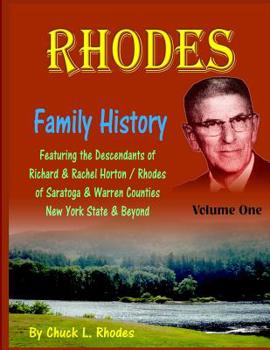 Paperback Descendants of Richard Rhodes: Rhodes Family History Book