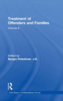 Hardcover Treatment of Offenders and Families Book